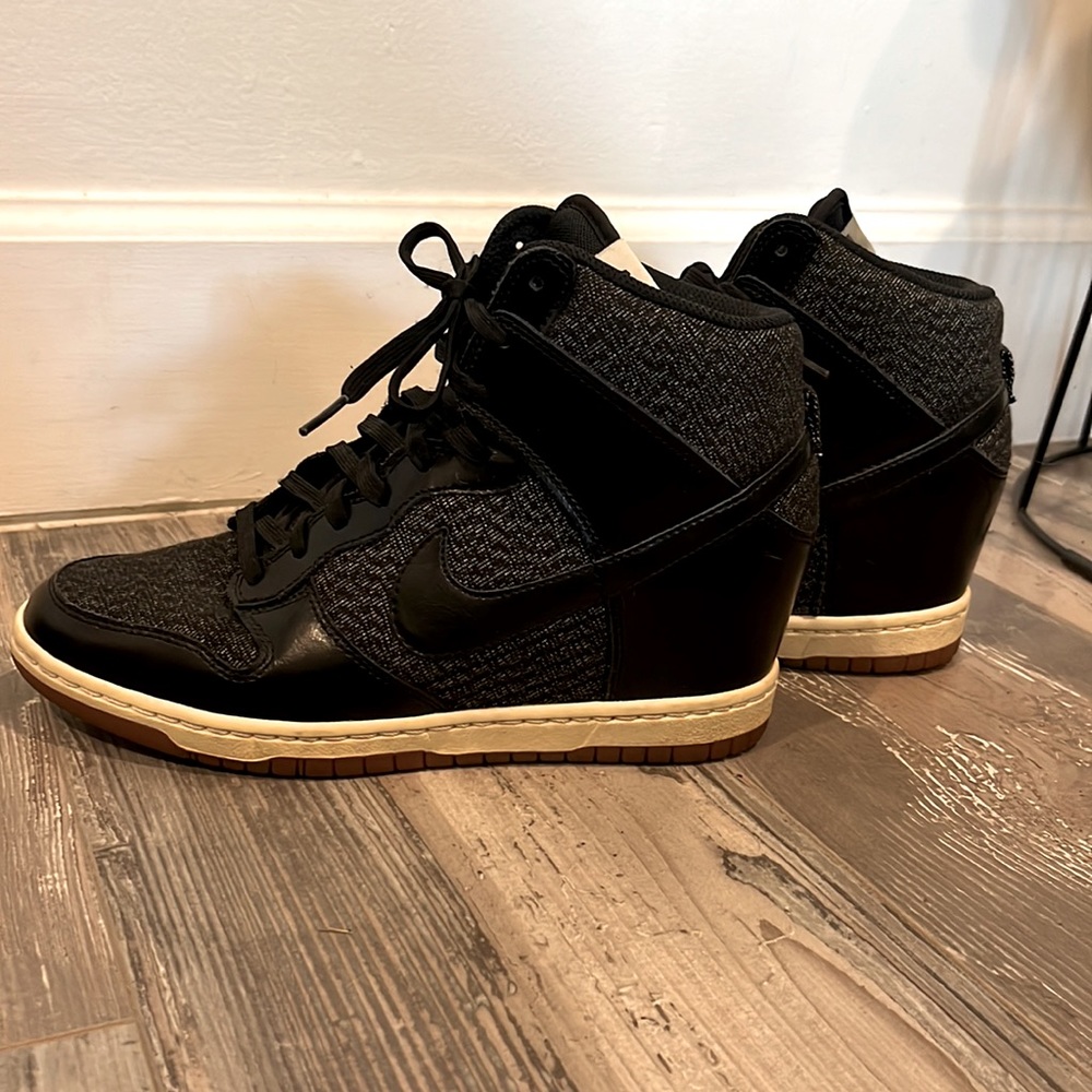 Nike Force Sky hi with hidden wedge